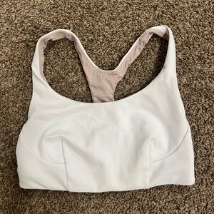 Lululemon white Sports Bra